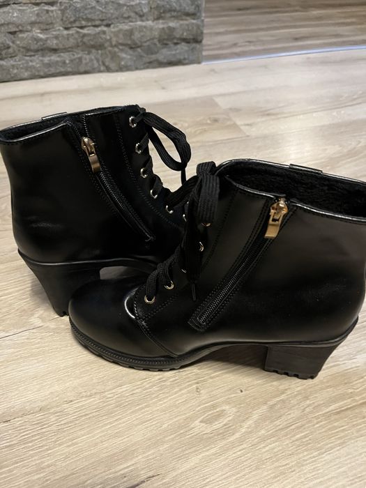 Дамски боти естествена кожа 38