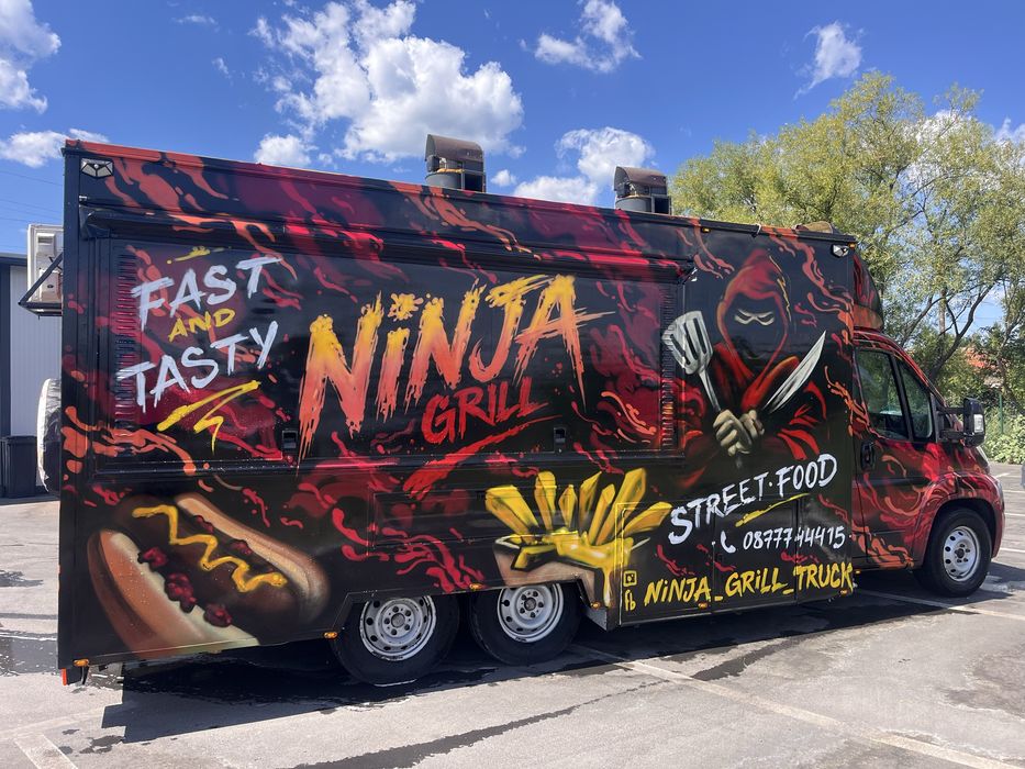 Търговски Кемпер FOOD TRUCK бързо хранене street food