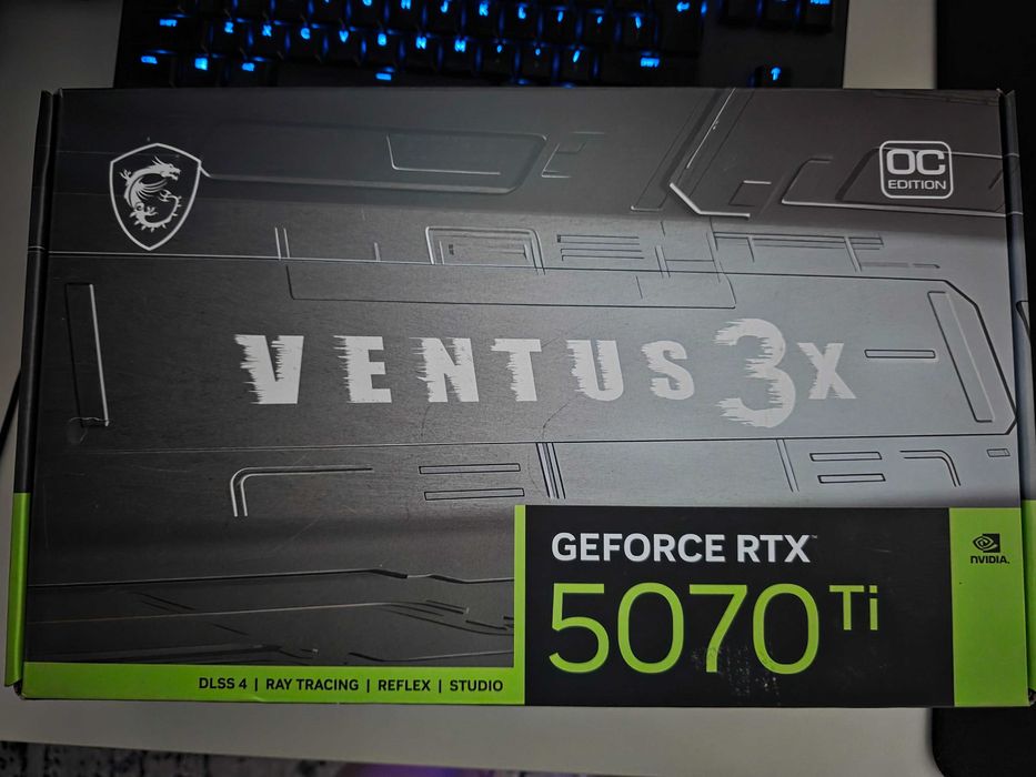 NVIDIA GeForce RTX 5070 Ti  nouă / garanție