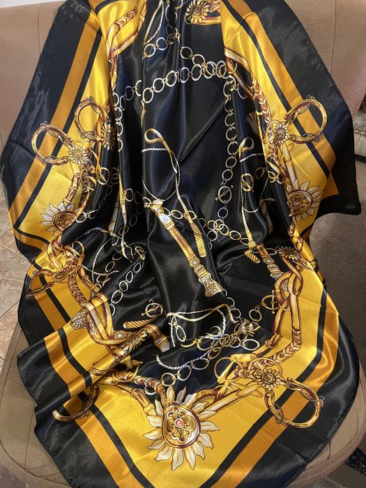 Уникален  голям шал кашмир в стил  Van Cleef