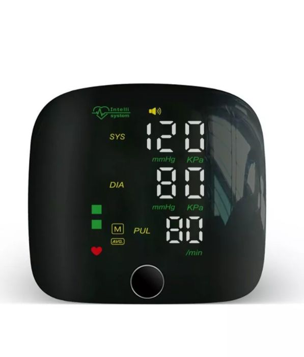 Тонометр на запястье с русской озвучкой со встроенным аккумулятором 
5