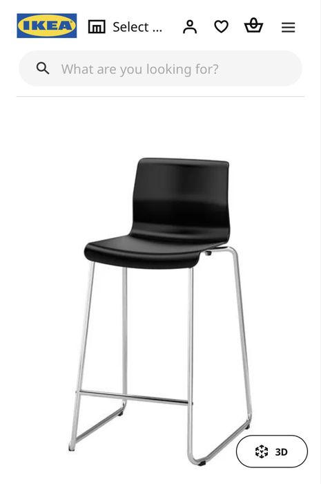 Scaun bar ikea Glenn / 4 scaune mobilier gradina