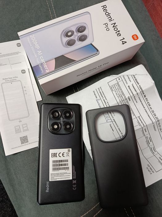 Новый Redmi Note 14 Pro с гарантией