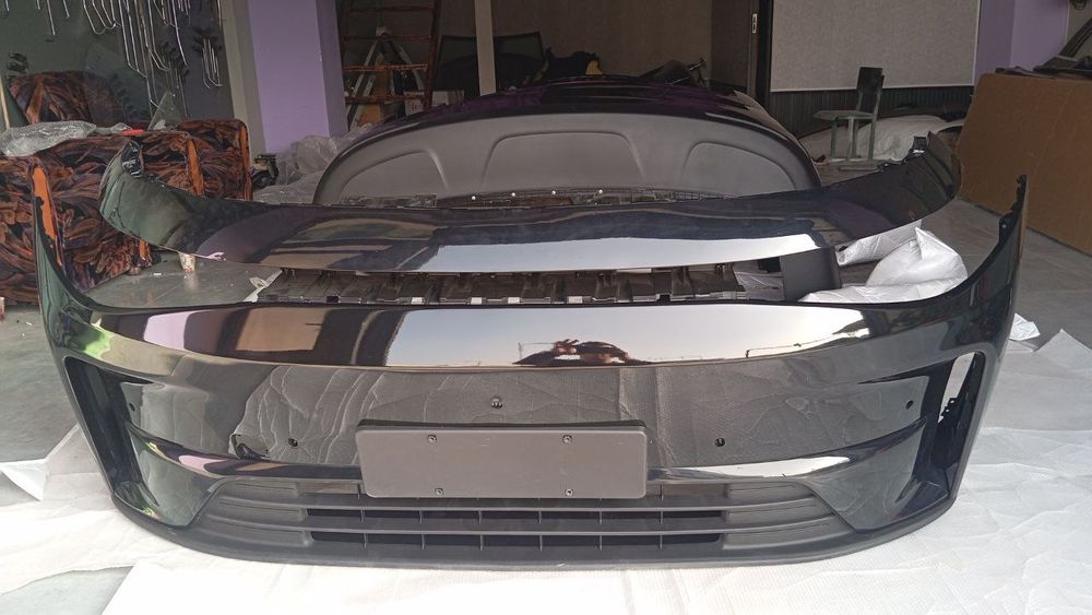 Orqa bamper sbor Leapmator C16. Qora rangda