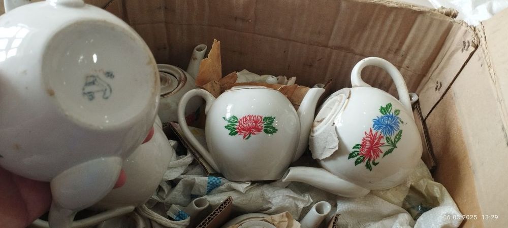 Новые Винтажные-Антикварные чайники времён СССР