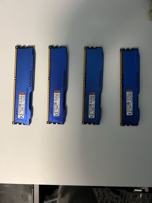 Memorii ram HyperX 16Gb Ddr3 1600Mhz 4 placute