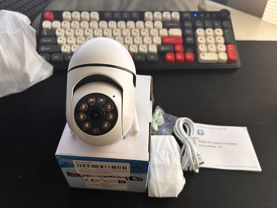 Smart Wifi камера 8mp full HD+32GB