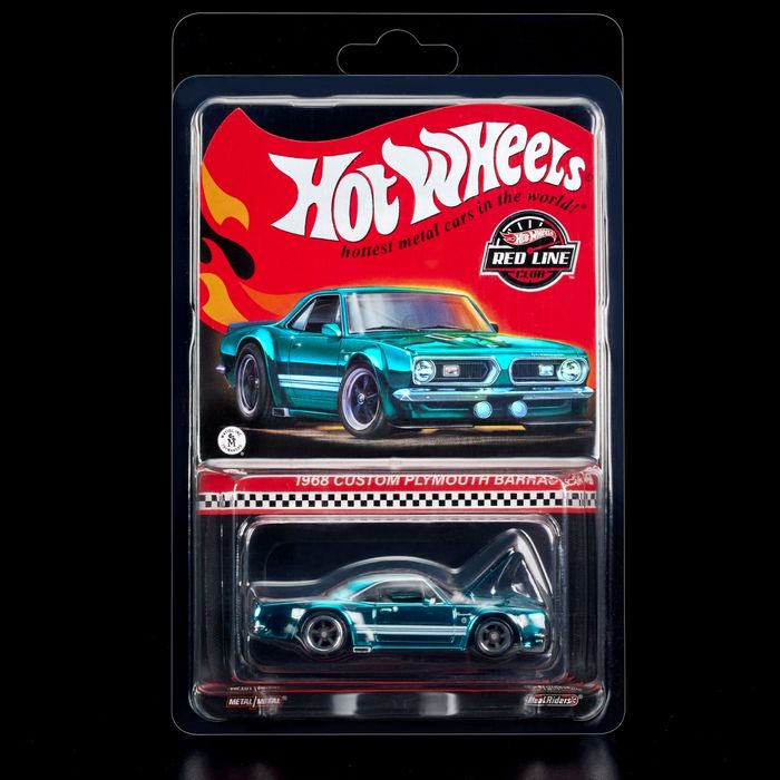 68' Plymouth Barracuda custom - Hot Wheels RLC - количка 1/64