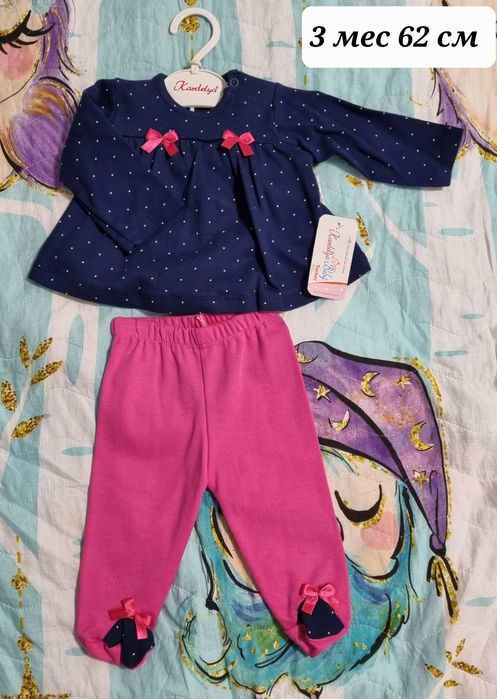 Одежда для новорожденных новая