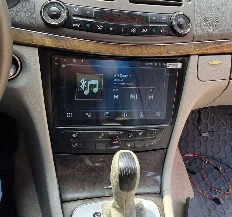 Navigatie Android Mercedes E-Class CLS CLK - QLed Carplay