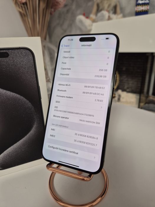 IPhone 15 Pro Max 256GB