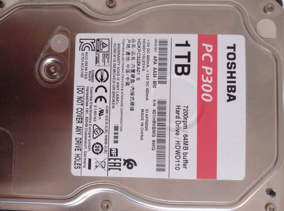 Жостки диск 1 tb hhd диск 1 требайт требайт