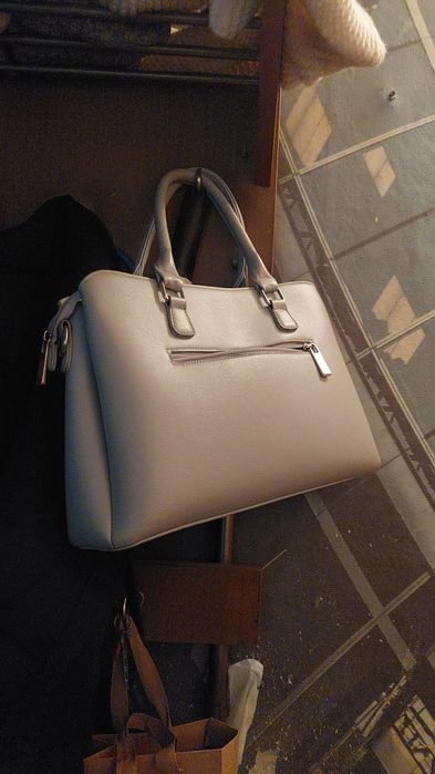 Сумка женская бежевая