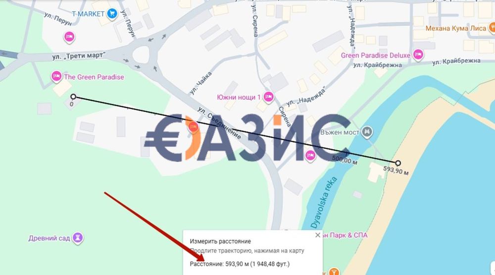 Продава се Едностаен апартамент в Приморско - 35 кв.м за 1093 €/кв.м - Снимка #12