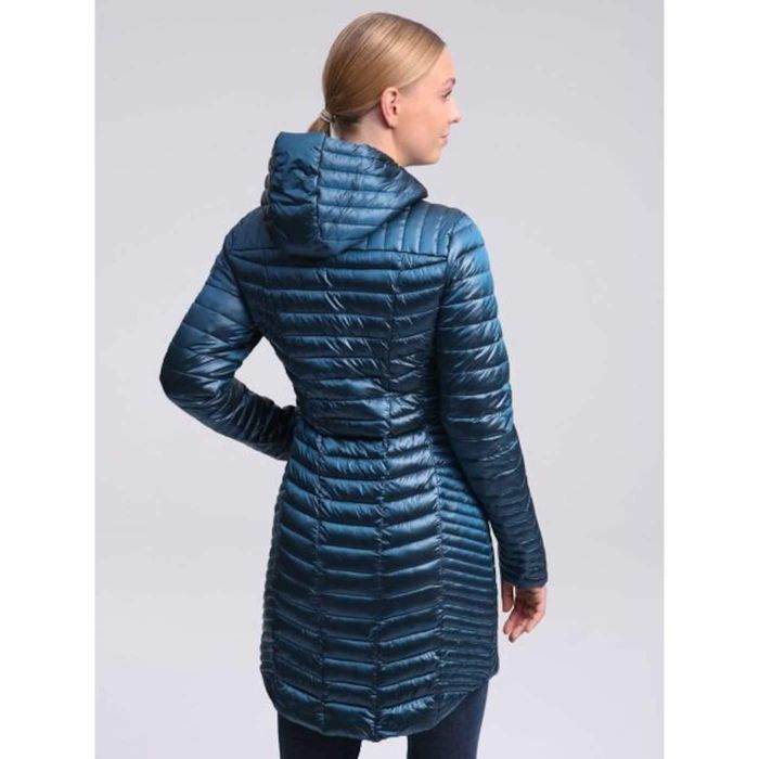 Geaca dama Loap turcoaz cameleon, marimea 36/S + Bijuterie Cadou!