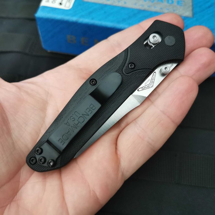 Качествен сгъваем джобен нож Osborne с калъф