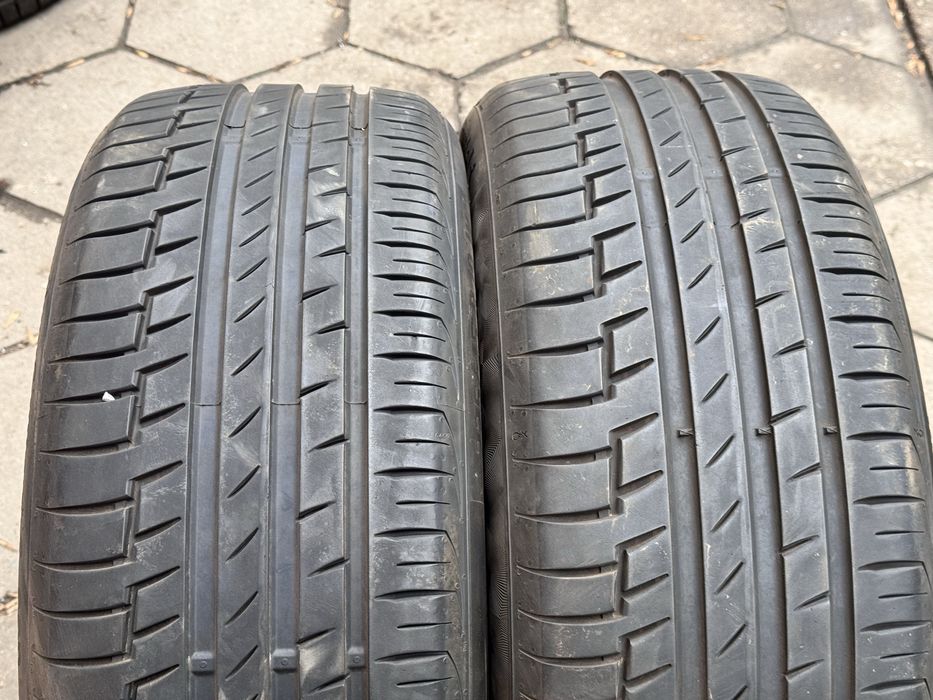 225/45/R19’Continental PremmiumCotact6 Run Flat 2бр летни dot0922