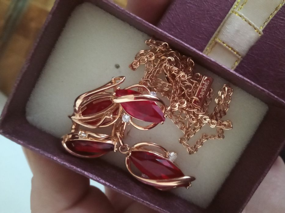 Продам набор позолото