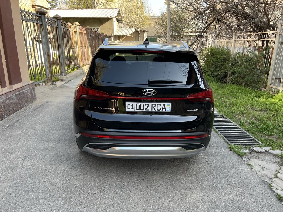 Продам Hyundai Santa Fe 3,5L Full options, 2021 год, 23.000 пробег