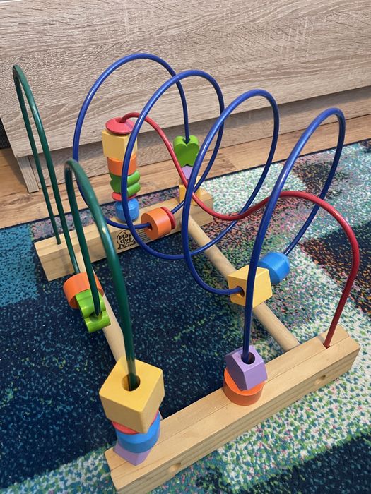 Labirint motricitate bebe, jucarie montessori lemn Play Live