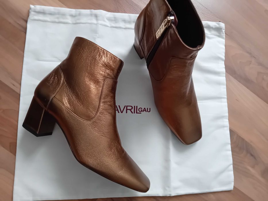 -50% Carmela N38.39,40 естествена кожа боти