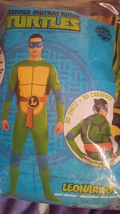 Mascota si costum spiderman,testoasa ninja