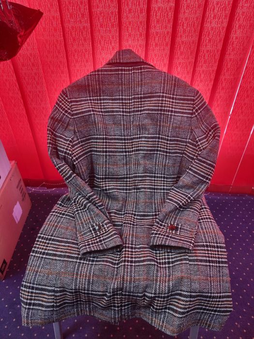 s.Oliver Palton Cadrilat din Lana, Marimea M, Nou cu Eticheta