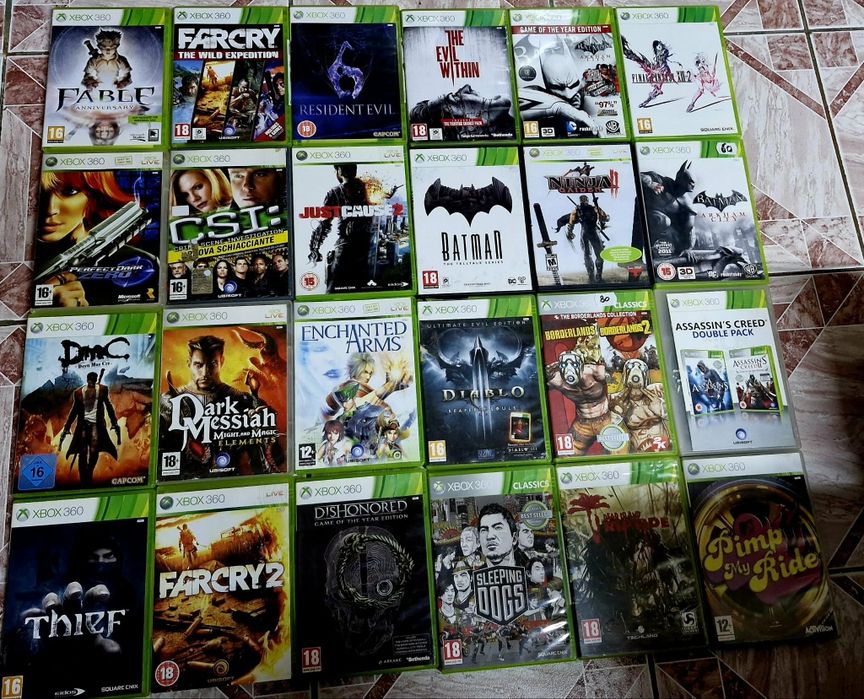 Xbox 360 Games Collection Super Titluri Xbox360