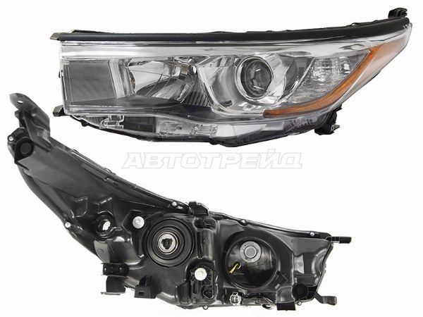 Фара Toyota Highlander