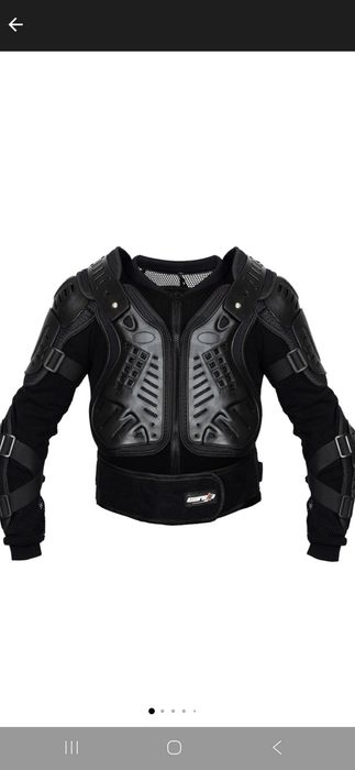 Vestă de protectie pentru motocicleta, Corelli MG Spartak, Negru, Marimea XL (56)