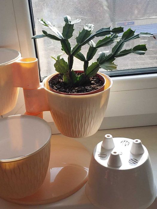 Продаются горшочки (каскад) для цветов в кашпо.