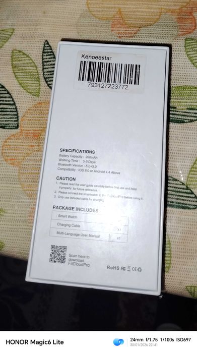 Чисто нов дамски смарт часовник Kenoeestar