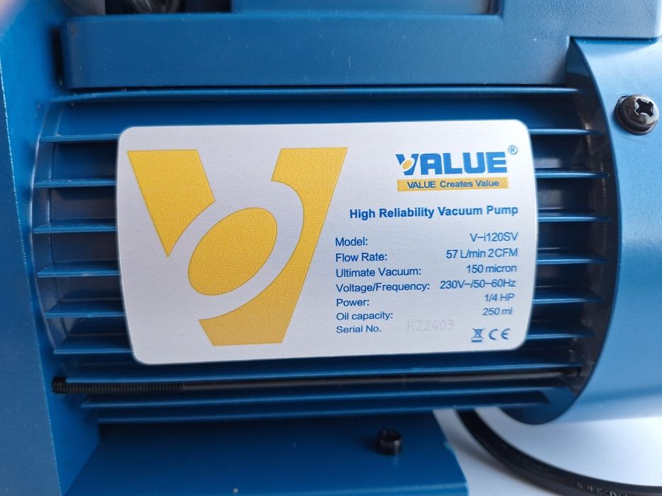 Носос вакуумный Value V-i120SV