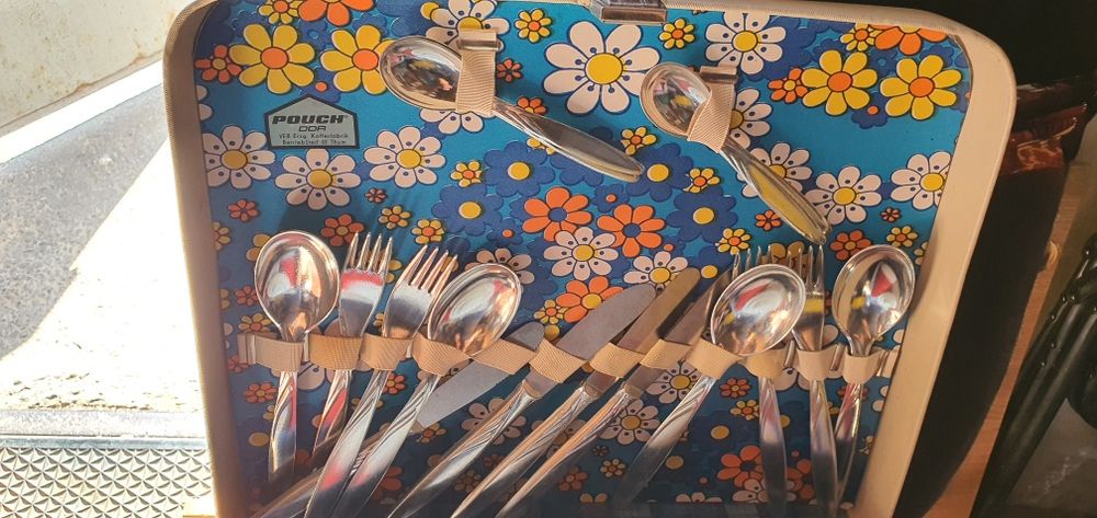 Geanta picnic vintage