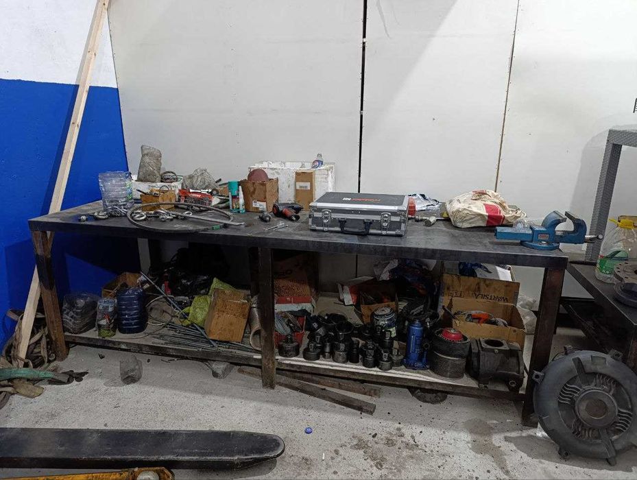 Темир стол / Стол промышленный металлический