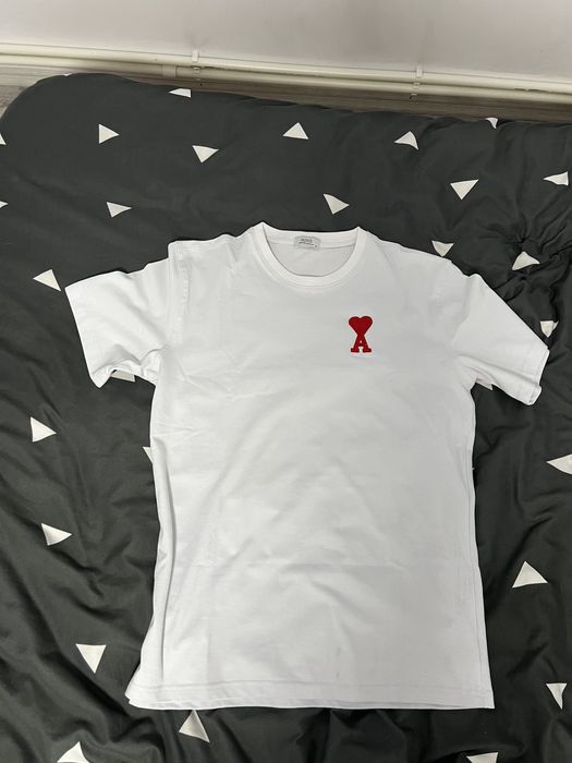 tricou alb ami paris XL
