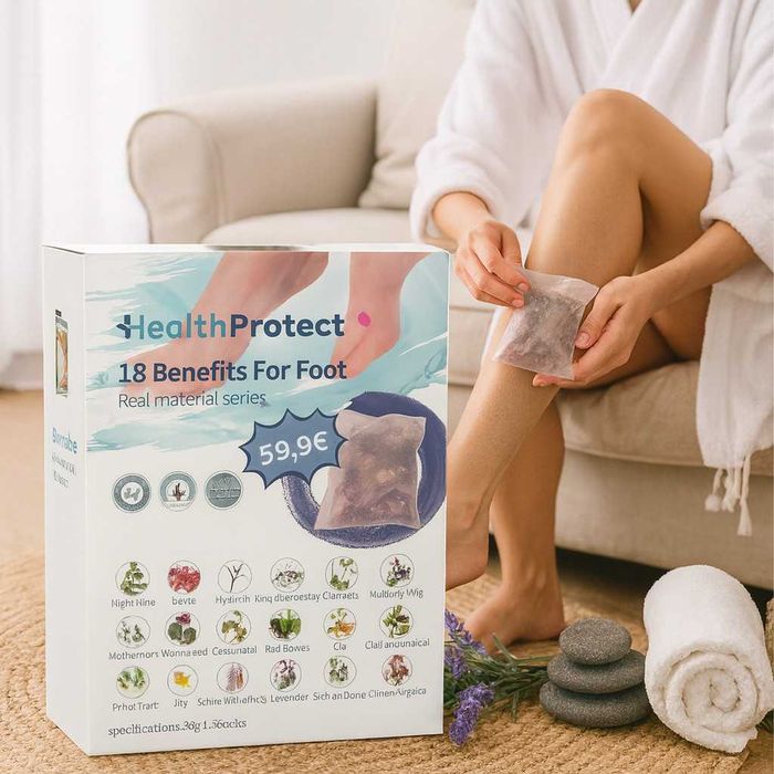 Комплект за детокс и релакс на краката – 20 сашета с 18 билки