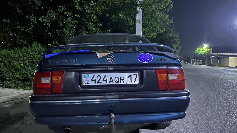 Спойлер на Опель вектра А