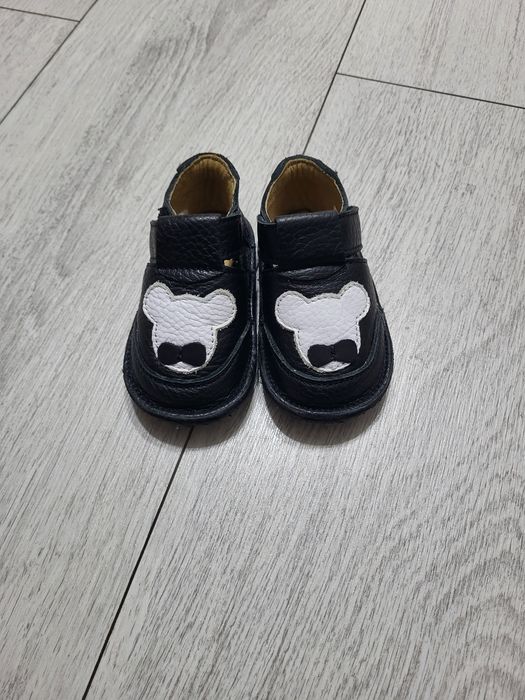 Pantofiori Barefoot din piele natura