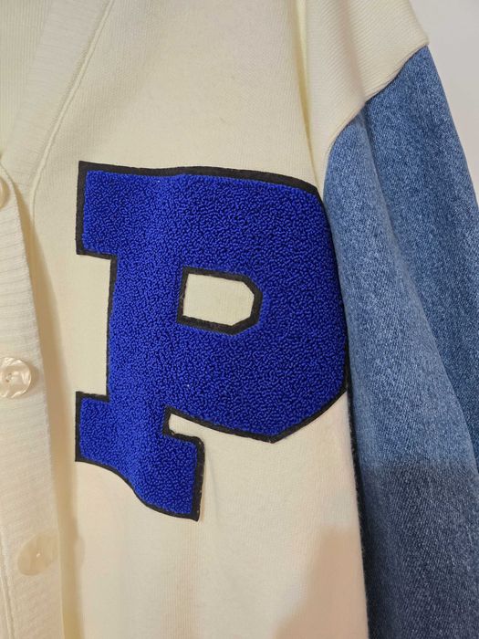 Жилетка с дънкови ръкави