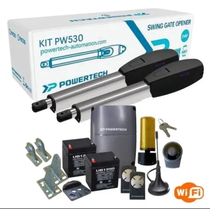 установка и ремонт автоматика POWERTECH&ROJER