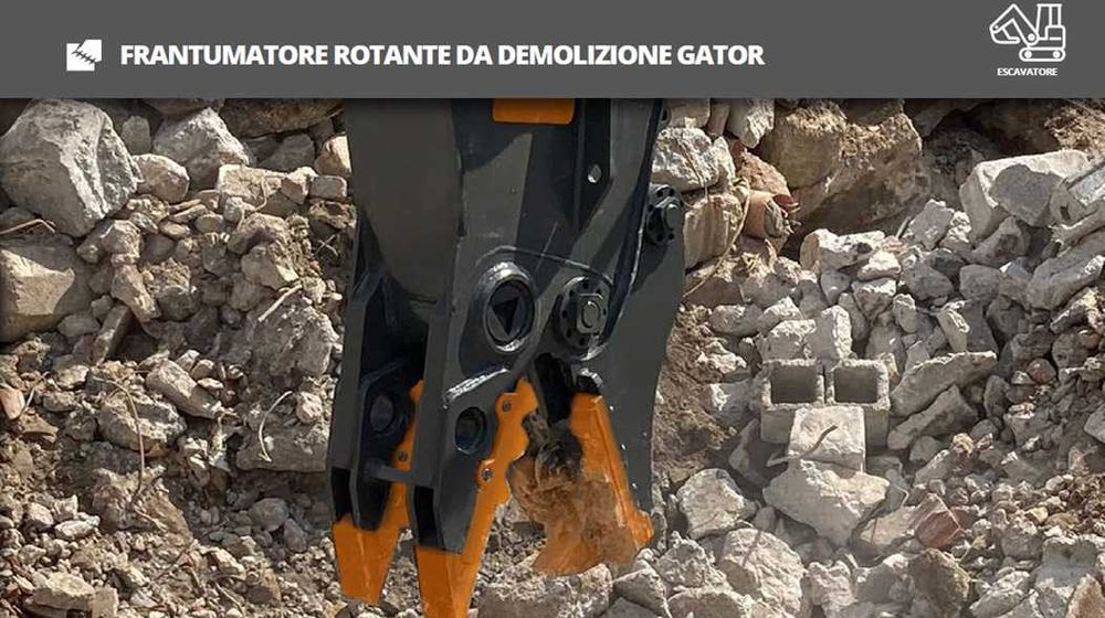 foarfeca demolare- excavator 3 - 17 tone