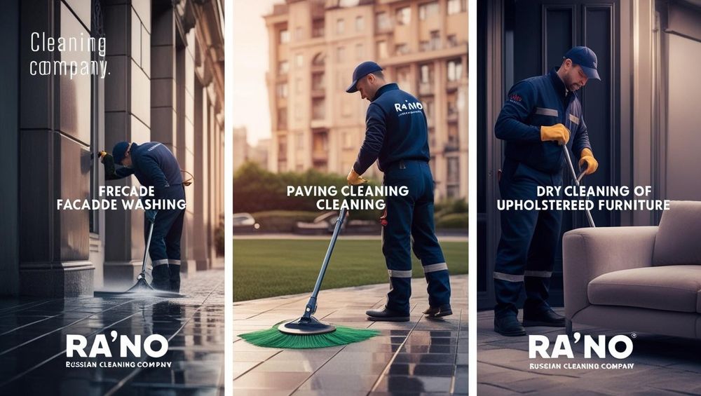Уборка. Химчистка. Чистка брусчатки,