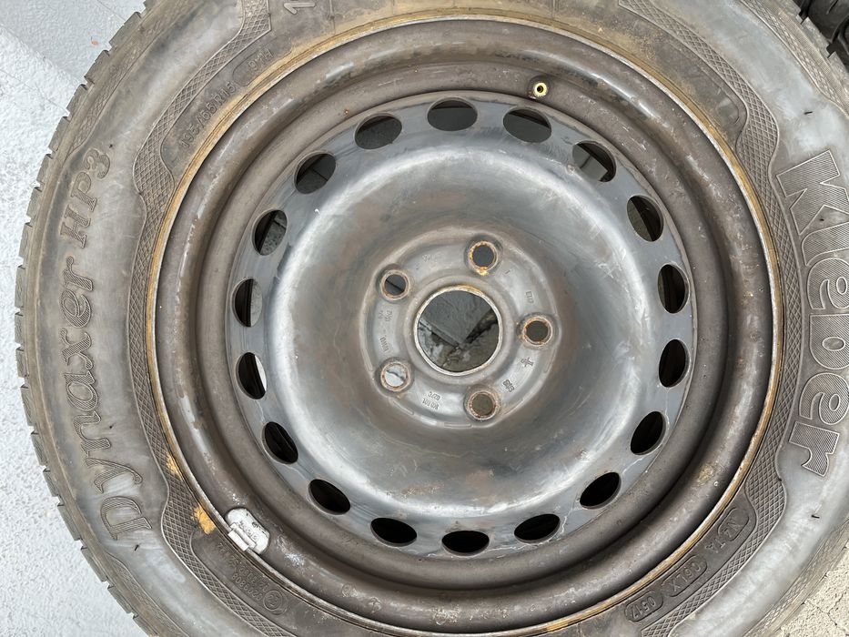 2 бр. джанти 15” 5х112 с летни гуми 195/65/15