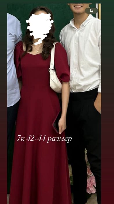 Продам платье,одевала 1 раз,б/у размер на 42-44