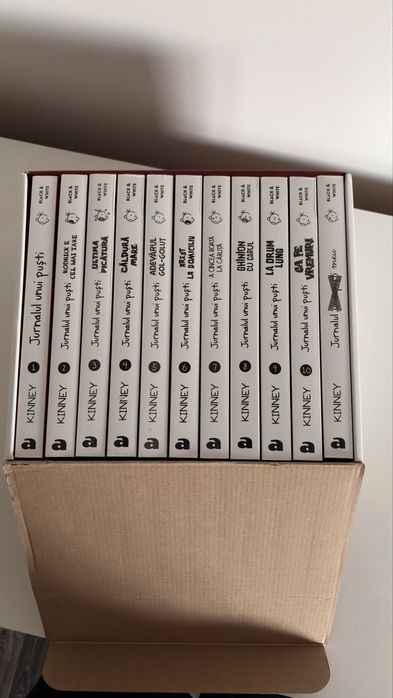 toate cele 10 carti jurnalul unui pusti (plus una bonus)