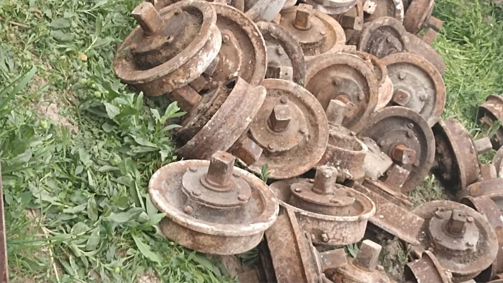 колесо вагонетки