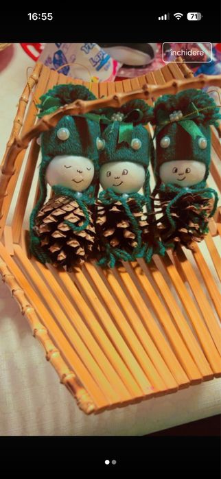 Decoratiuni de craciun handmade facuti manual de mine