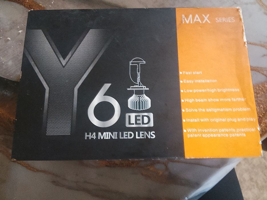 H4 Mini LED Lens Y6 — Светодиодные мини линзы (MAX Series)