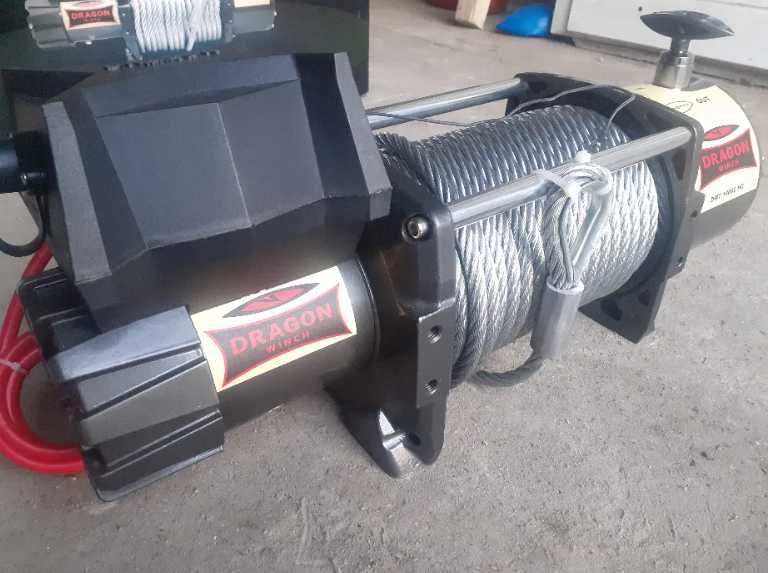 Ofertă Specială – Troliu Auto 12V, 6.2Tone(13500 lbs),Cablu Oțel, NOU!